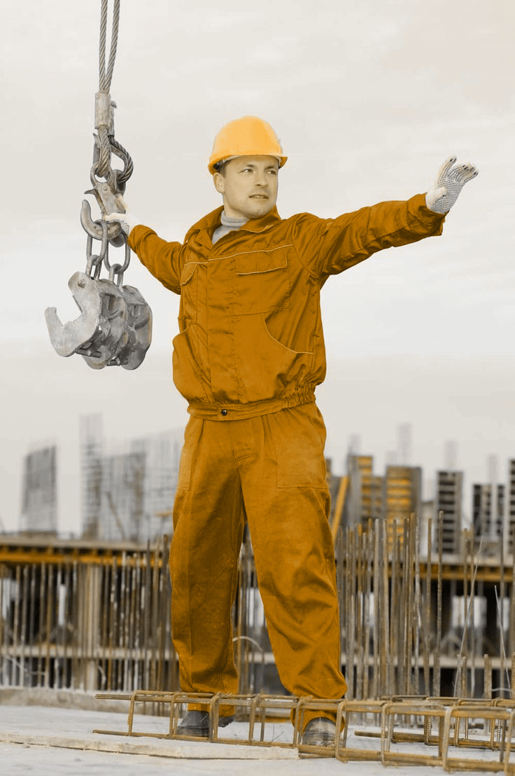 Rigger A rigger is a-person who specializes in the lifting and moving of extremely large or heavy objects, often with the assistance of a crane or derrick